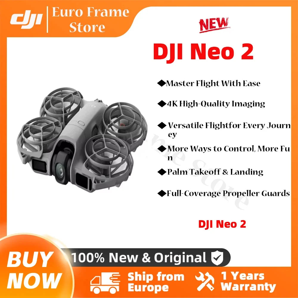 DJI Neo2 Drone Fly Camera Drone 4K stabilised Video 151g Light & Portable Full-Coverage Propeller guard nine 2 C0